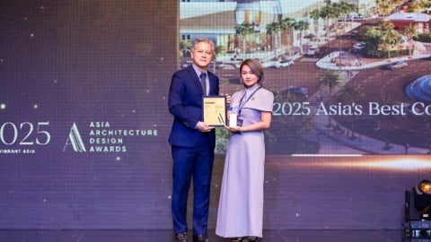 Masterise Homes nhận hai giải thưởng lớn tại ASia Architecture Design Awards 2025