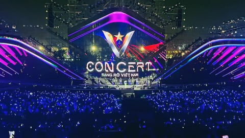 'V-Concert Rạng rỡ Việt Nam': 'Đêm huyền thoại' kích hoạt thành phố Expo đầu tiên tại Việt Nam