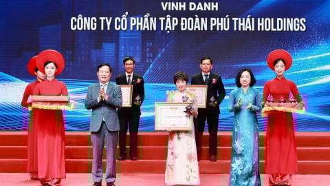 Tập đoàn Phú Thái được vinh danh ‘Doanh nghiệp tiêu biểu vì người lao động’ năm 2025