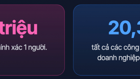 Hồ sơ 14 triệu doanh nghiệp tiết lộ về xu hướng kinh doanh một người