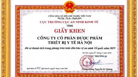 HAPHARCO nỗ lực bảo đảm an ninh kinh tế, góp phần bảo vệ sức khỏe cộng đồng