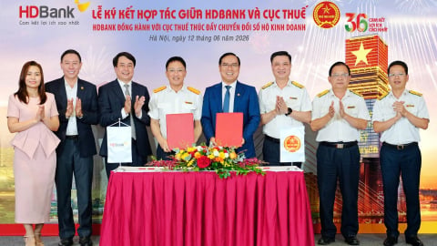HDBank đồng hành cùng Cục Thuế thúc đẩy chuyển đổi số hộ kinh doanh