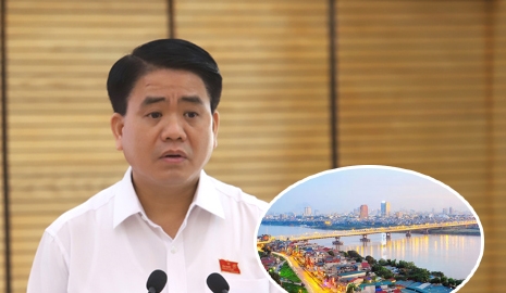 Chủ tịch Hà Nội: 'Tài chính của thành phố 5 năm tới không thể đầu tư làm đê hai bên bờ sông Hồng’
