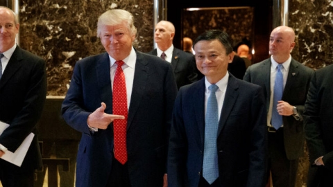 Trump gặp Jack Ma, bàn chuyện tạo một triệu việc làm tại Mỹ