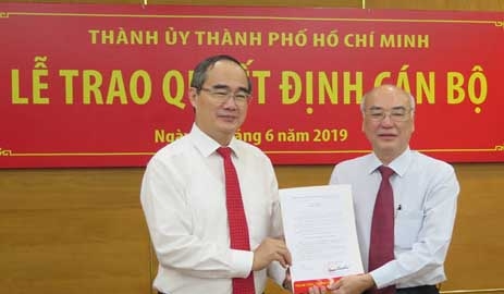 Ông Phan Nguyễn Như Khuê làm Trưởng Ban tuyên giáo Thành ủy TP. HCM