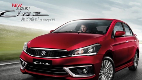 Suzuki Ciaz 2020 facelift giá từ 382 triệu đồng tại Thái Lan, cạnh tranh Toyota Vios