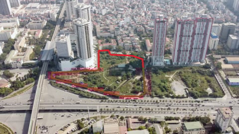 Đất vàng dự án Constrexim Complex của CTX Holdings bỏ hoang giữa lòng Hà Nội