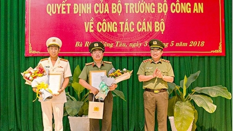 Bà Rịa – Vũng Tàu có tân Giám đốc Công an, Quảng Nam bổ nhiệm hàng loạt cán bộ
