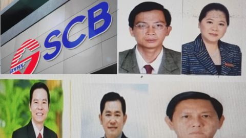 Năm cựu lãnh đạo SCB được kêu gọi ra đầu thú gồm những ai?