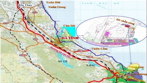 Hà Tĩnh: Từ 10/6 sẽ rà soát hướng tuyến đường cao tốc đoạn Bãi Vọt - Vũng Áng