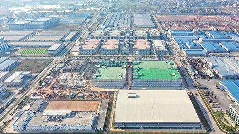 KCN Quang Châu - nơi đặt 'đại bản doanh' nhà sản xuất lớn của Apple mở rộng thêm 90,5 ha
