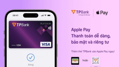 TPBank giới thiệu Apple Pay đến khách hàng