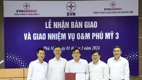 EPS tiếp nhận quản lý vận hành, sửa chữa Nhà máy điện Phú Mỹ 3