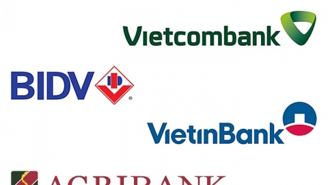 So găng kết quả kinh doanh của 'Big 4' ngân hàng Việt nửa đầu năm