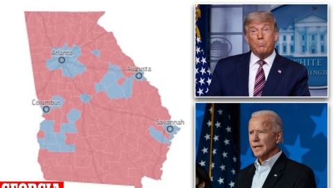 Bầu cử Mỹ: Ông Biden lội ngược dòng tại bang chiến trường Georgia