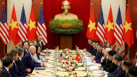 Việt Nam và Mỹ nâng cấp quan hệ lên 'Đối tác Chiến lược Toàn diện'