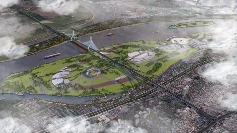 Vị trí Hà Nội xây 3 cây cầu vượt sông Hồng với tổng vốn 46.000 tỷ