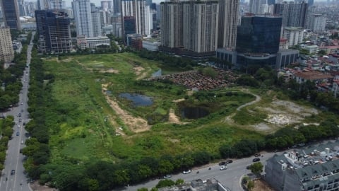 Dự án công viên 1.600 tỷ bỏ hoang hơn 1 thập kỷ ở Hà Nội