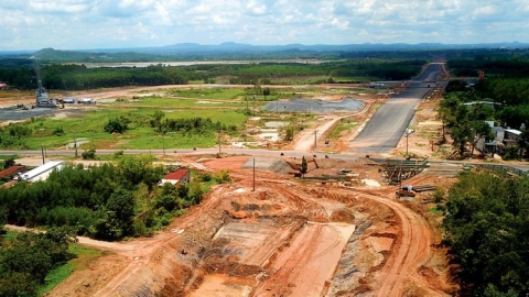 Lấy hơn 5 triệu m3 đất Sân bay Long Thành làm cao tốc Biên Hòa - Vũng Tàu