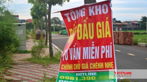 Sốt đấu giá đất ven Hà Nội: 'Điều bất thường ngang nhiên tồn tại bình thường'