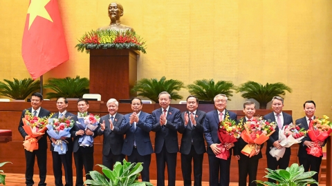 Ông Nguyễn Hòa Bình, Hồ Đức Phớc, Bùi Thanh Sơn làm Phó Thủ tướng 