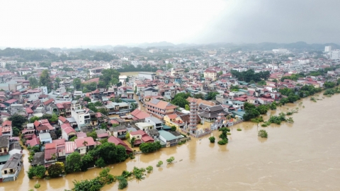 Yên Bái 'chìm' trong biển nước, Cao Bằng đạt đỉnh lũ năm 1986