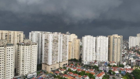 Cao ốc tan hoang vì bão Yagi: 'Áp đúng tiêu chuẩn, đảm bảo không có vấn đề gì'