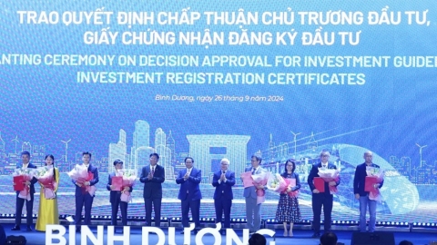 Thêm 1,8 tỷ USD vốn đầu tư đổ vào Bình Dương