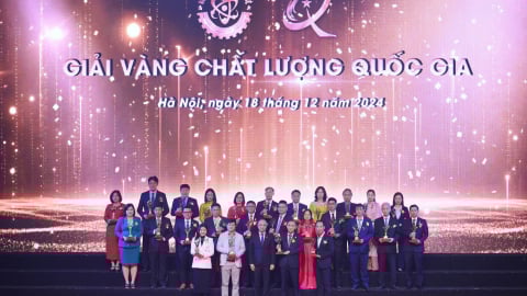 NTP liên tiếp nhận giải Vàng Chất lượng Quốc gia