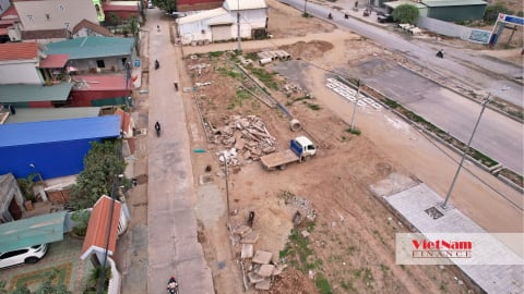 Thăm lô đất đấu giá 158 triệu đồng/m2 gây 'sốc' tại Hưng Yên