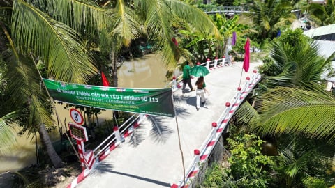Nhựa Tiền Phong khánh thành 3 cây cầu tại Long An, Kiên Giang, Hậu Giang