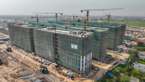 Tiến độ đô thị nghỉ dưỡng Sun Group Nam Hà Nội: Nhiều hạng mục vượt mốc 90%