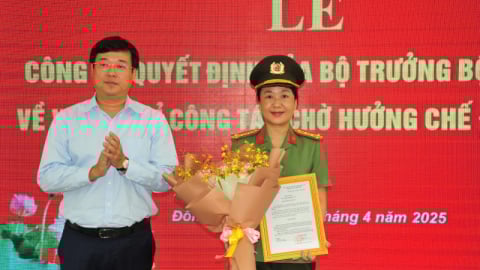 Nữ đại tá 48 tuổi được giao quyền phụ trách Công an tỉnh Đồng Tháp