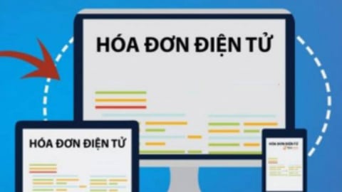 Mục tiêu 100% mua bán hàng hóa online có hóa đơn điện tử