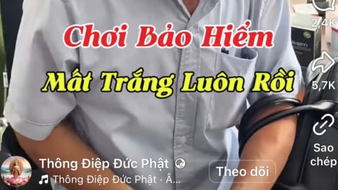 Tung tin ‘chơi bảo hiểm, mất trắng tiền’ bị phạt 7,5 triệu đồng