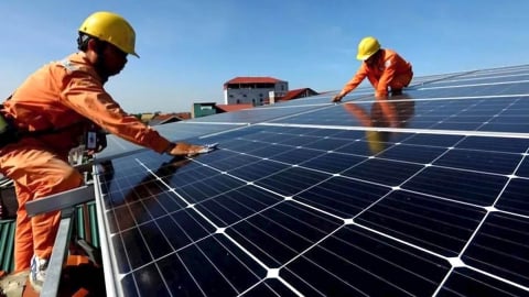 Lắp điện mặt trời mái nhà có thể được hỗ trợ 2,5 triệu/hộ 