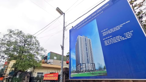 Dự án NƠXH cao tầng Vĩnh Hưng được miễn giấy phép xây dựng