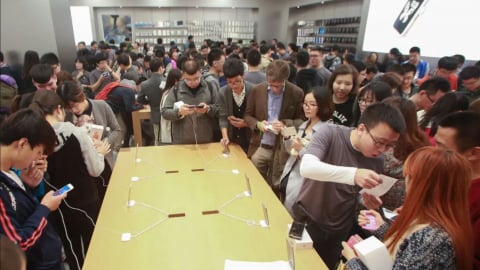 Lần đầu tiên Apple đóng cửa một cửa hàng bán lẻ tại Trung Quốc