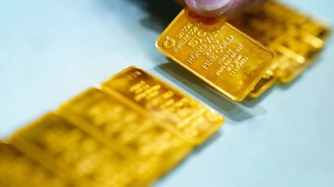 Giá vàng SJC bất ngờ tăng hơn 2 triệu đồng mỗi lượng sau 1 đêm