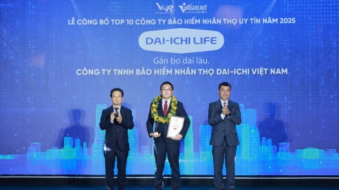 Dai-ichi Life Việt Nam 10 năm liên tiếp lọt top công ty bảo hiểm nhân thọ uy tín