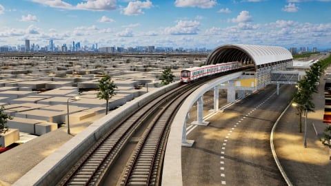 TP.HCM: Khoanh vùng 5 khu đô thị TOD bám Metro số 2