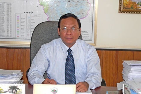 Kỷ luật cảnh cáo nguyên Phó Chủ tịch UBND tỉnh Gia Lai