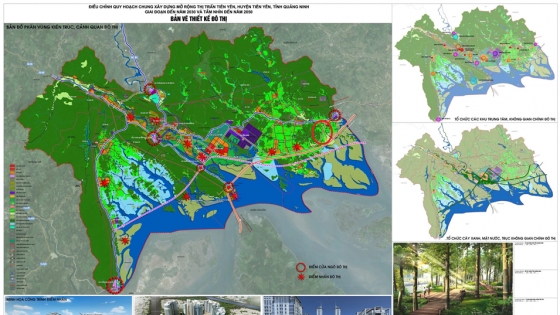 Quảng Ninh: Quy hoạch khu đô thị và sân golf 536ha tại Tiên Yên