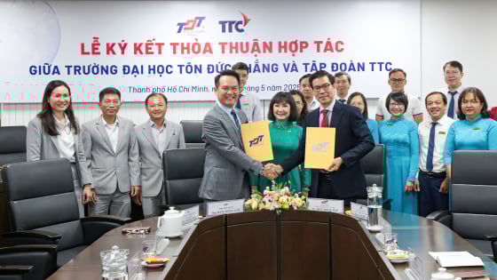 Tập đoàn TTC ký kết thỏa thuận hợp tác với Trường Đại học Tôn Đức Thắng