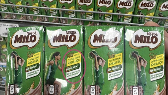 Sữa Milo của Nestlé Việt Nam: Quảng cáo sai sự thật khi gắn tên Viện Dinh dưỡng?