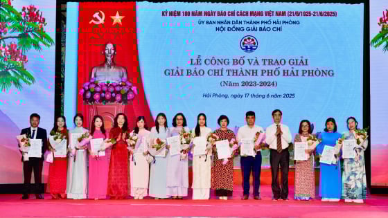 Phóng viên VietnamFinance đạt Giải báo chí TP. Hải Phòng