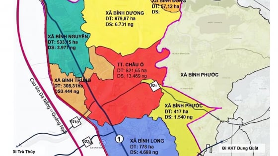 Quảng Ngãi: Quy hoạch trung tâm đô thị 3.800ha ở KKT Dung Quất
