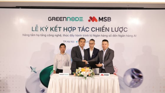 MSB 'bắt tay' GreenNode, kỳ vọng chuyển đổi từ ngân hàng số thành ngân hàng AI