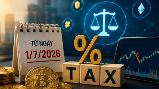 Từ hôm nay 1/7, chuyển nhượng tiền mã hóa phải nộp thuế 0,1%