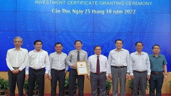 VSIP đầu tư hơn 3.700 tỷ đồng cho dự án khu công nghiệp đầu tiên tại Cần Thơ